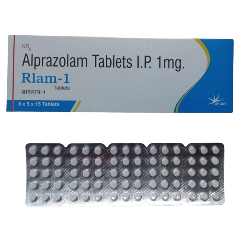 Xanax Rlam-1 1mg Tablets (Alprazolam)