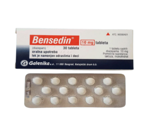 Bensedin  Diazepam 10mg Tablets